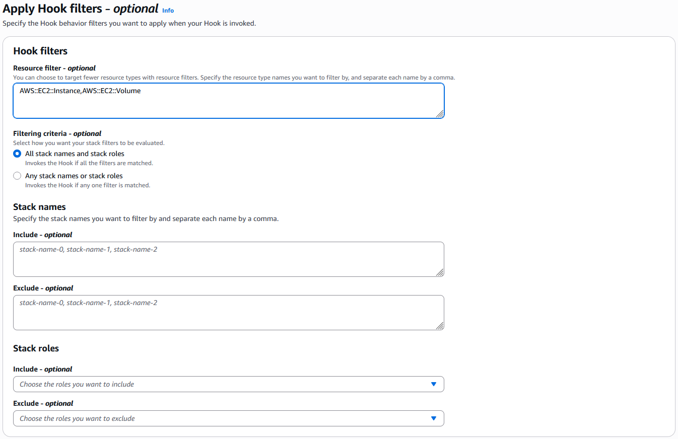 Create a Hook with Guard - step 3 details
