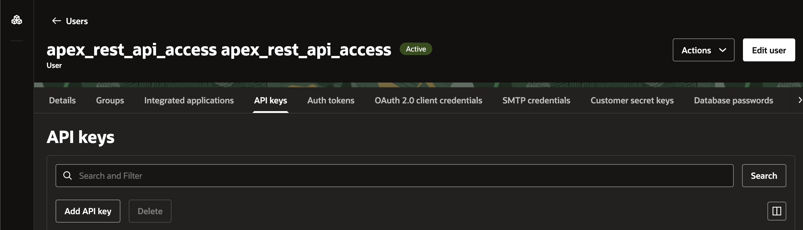 Create OCI User - Step 5